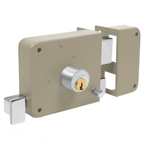 Cerradura sobreponer der instala-fácil, tradicional, caja 43576 CS-75D