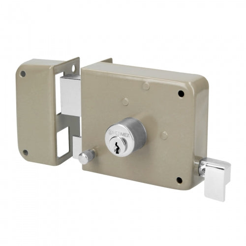 Cerradura sobreponer izq instala-fácil, blíster, Basic 27048 CS-75IBP
