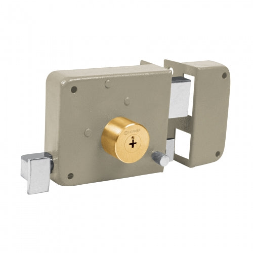 Cerradura sobreponer derecha clásica, llave tetra, blíster 43529 CS-80DB