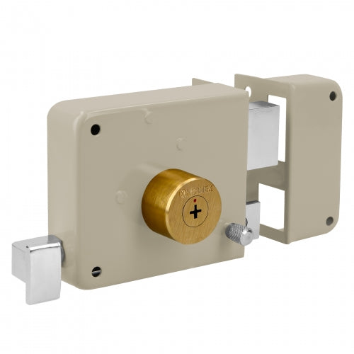 Cerradura sobreponer der instala-fácil, llave tetra, caja 43578 CS-85D