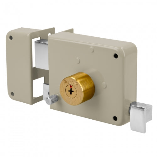 Cerradura sobreponer izq instala-fácil, llave tetra, blíster 43586 CS-85IB