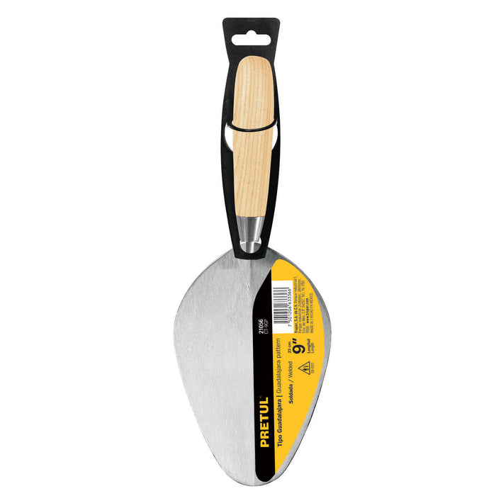 Cuchara para albañil 9' tipo Guadalajara, Pretul 21056 CT-9GP
