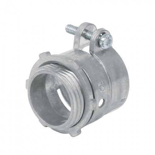 Conector recto 1' para tubo flexible metálico, Volteck 47342 CTF-1R