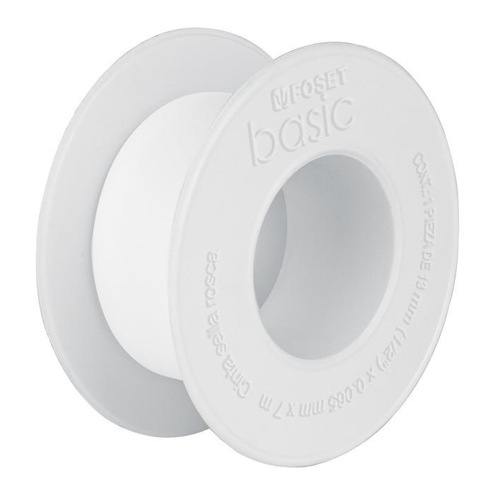 Cinta sella roscas 3/4' x 7 m, uso general, Foset Basic 48464