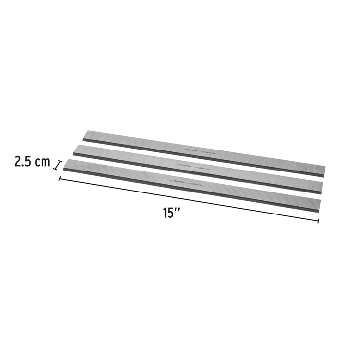 Cepillo de piso 15', 3 HP (2250 W), Truper 16289 CEP-15X