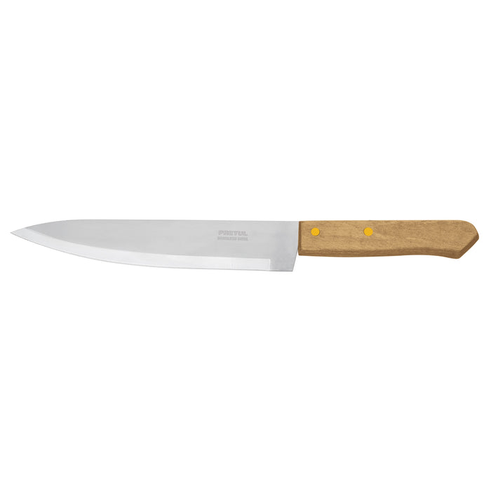 Cuchillo de chef 8' mango de madera, Pretul 23082 CUCH-M81