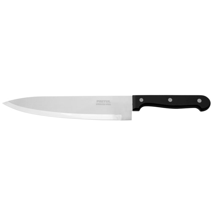 Cuchillo de chef 8' mango de polipropileno, Pretul 23091 CUCH-P81