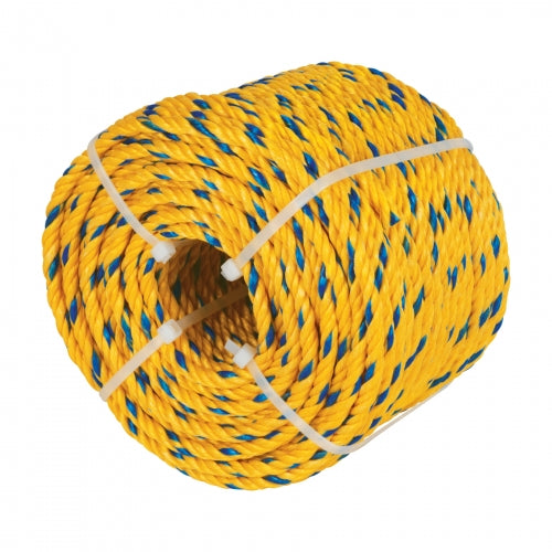 Kilo de cuerda amarilla de polipropileno 6 mm, rollo 1kg 40184 CUE-061K