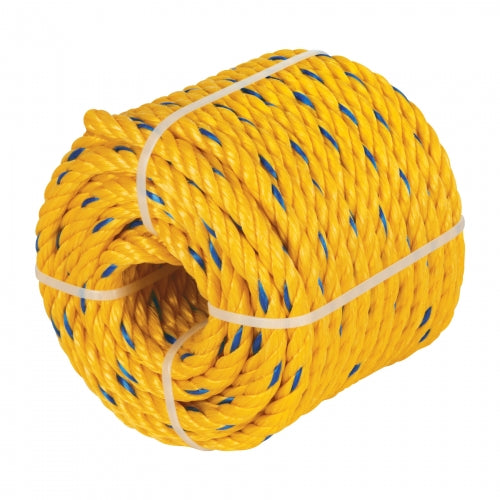 Kilo de cuerda amarilla de polipropileno 10 mm, rollo 1kg 40186 CUE-101K