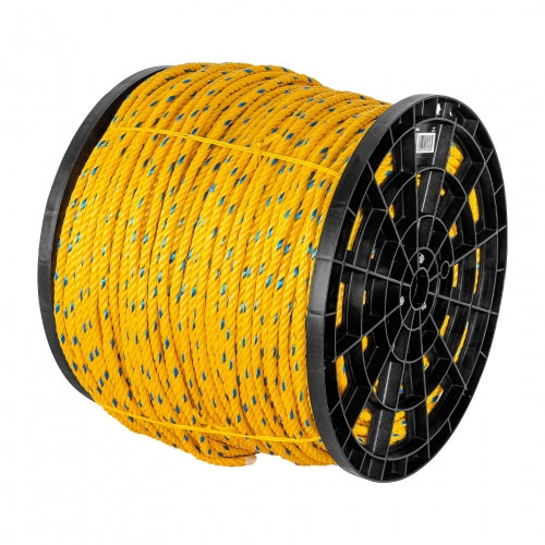 Kilo de cuerda amarilla de polipropileno 10mm, carrete 20kg 44487 CUE-10K