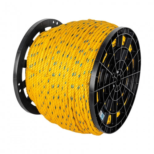 Kilo de cuerda amarilla de polipropileno 11mm, carrete 20kg 44488 CUE-11K