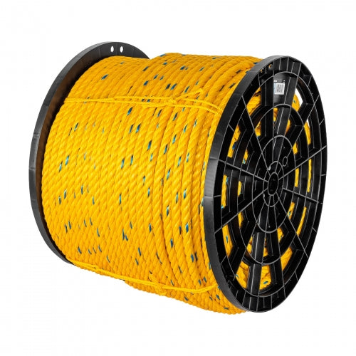 Kilo de cuerda amarilla de polipropileno 16mm, carrete 30kg 44490 CUE-16K
