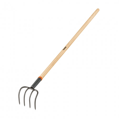 Cultivador forjado de 4 dientes para jardín, mango de 54' 10568 CUL