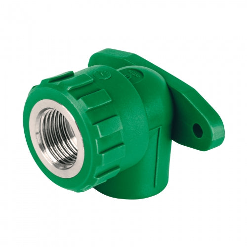 Codo oreja 90° PPR, 1/2', hembra con inserto metálico, Foset 46036 CV-581