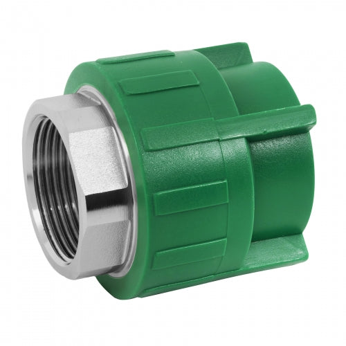 Adaptador PPR 1-1/4' hembra con inserto metálico, Foset 45453 CV-604