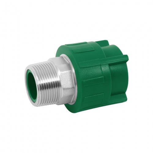 Adaptador PPR 1-1/4' macho con inserto metálico, Foset 45450 CV-614