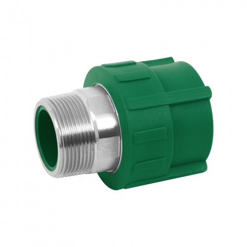 Adaptador PPR 1-1/2' macho con inserto metálico, Foset 45451 CV-615