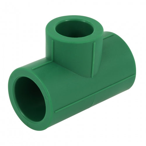 Tee reducida de PPR 3/4' x 3/4' x 1/2', Foset 49844 CV-722