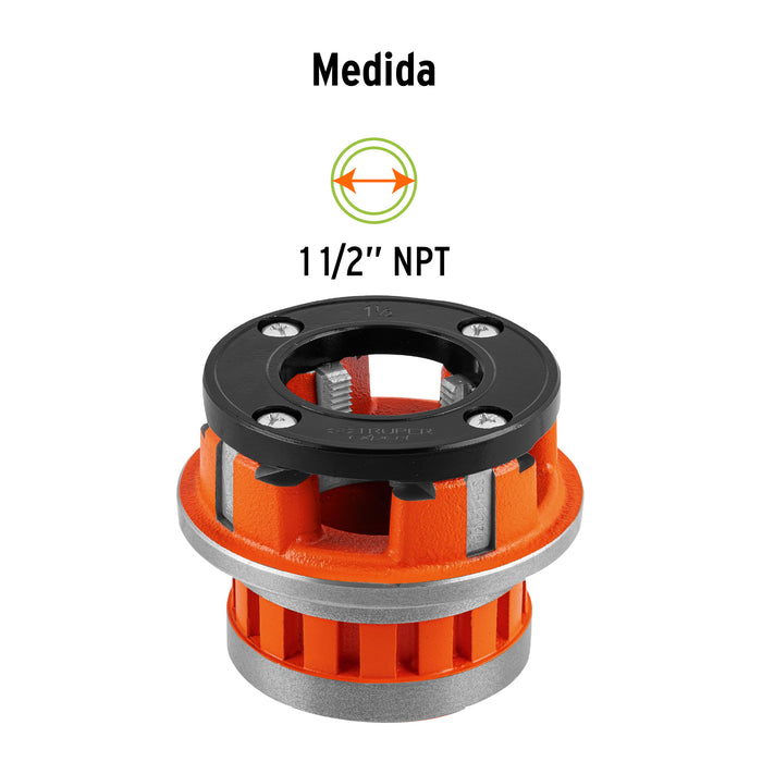 Dado de 1-1/2' para tarrajas T-852X, Truper Expert 14507