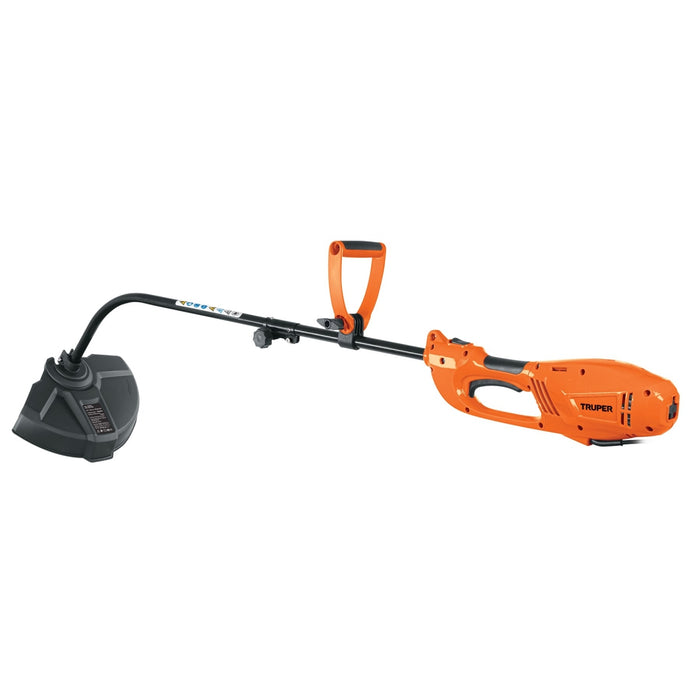 Desbrozadora eléctrica 1000 W mango 'D', 14' corte, Truper 13521 DES-1000