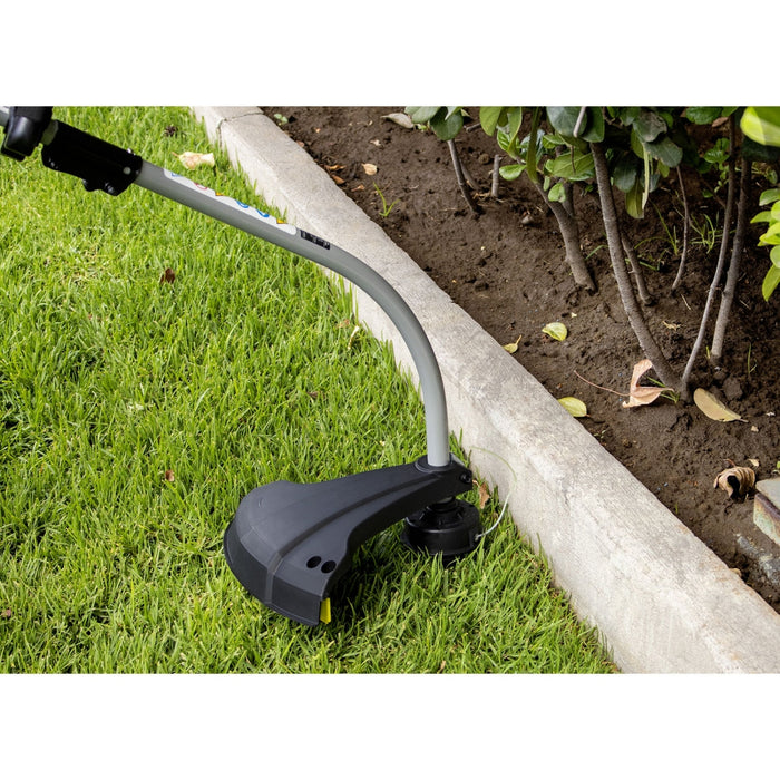 Desbrozadora a gasolina 26cc mango tipo 'D', 17'corte, curva 12496 DES-26C