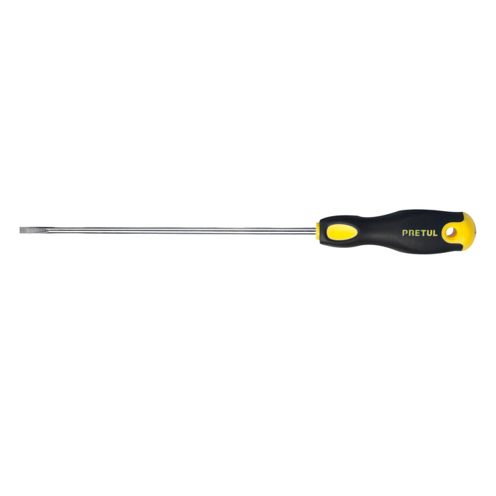 Desarmador cabinet 3/16 x 8' mango Comfort Grip, Pretul 21491