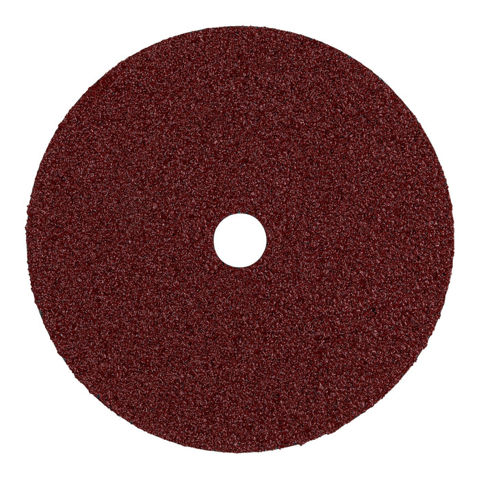 Disco de lija de 7' con respaldo de fibra, grano 24, Truper 100129 DILF-724