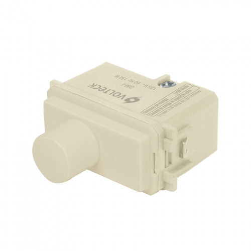 Dimmer giratorio, línea Italiana, marfil, Volteck 48080 DIM-I