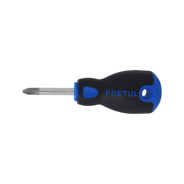 Desarmador de cruz 1/4' x 1-1/2' mango Comfort Grip, Pretul 21498