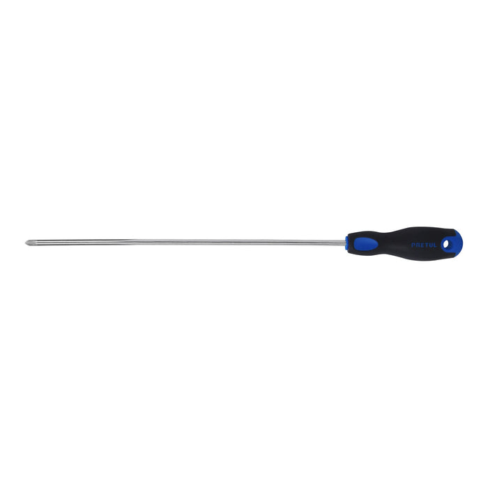 Desarmador de cruz 1/4' x 12' mango Comfort Grip, Pretul 28087