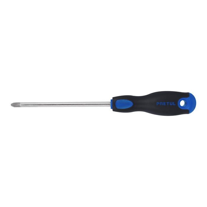 Desarmador de cruz 5/16' x 6' mango Comfort Grip, Pretul 21492