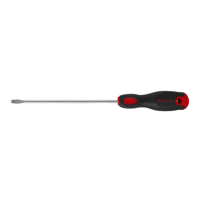 Desarmador plano 3/16 x 6' mango Comfort Grip, Pretul 21479