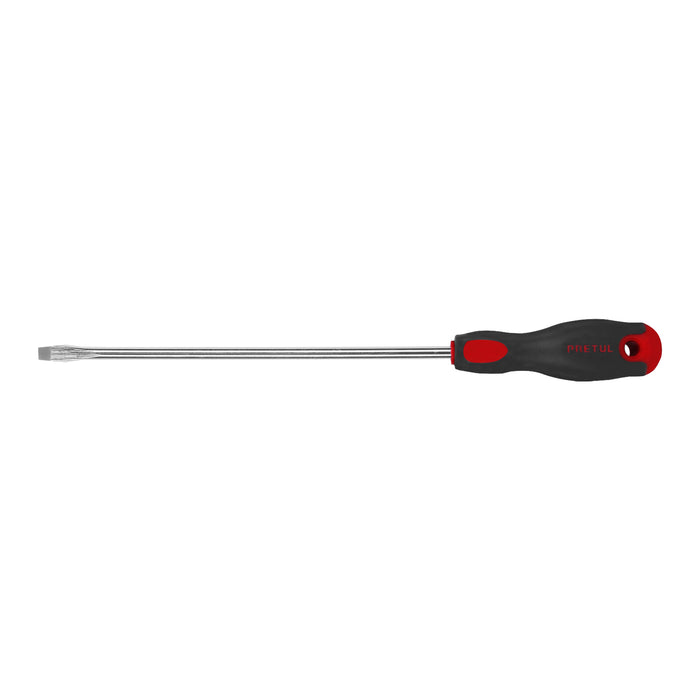 Desarmador plano 5/16' x 10' mango Comfort Grip, Pretul 28079