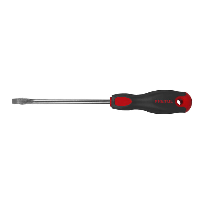 Desarmador plano 5/16' x 6' mango Comfort Grip, Pretul 21485