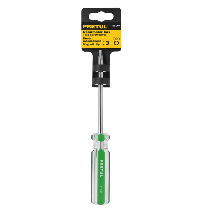 Desarmador punta Torx T 20 mango de PVC, Pretul 29984 DT-20P