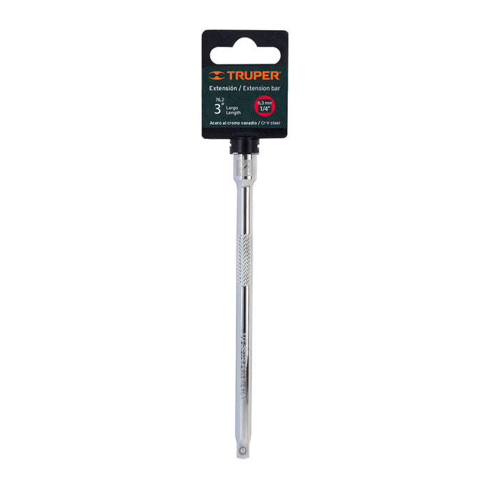 Extensión de 6' para matraca, cuadro 1/4', Truper 13915 E-4761
