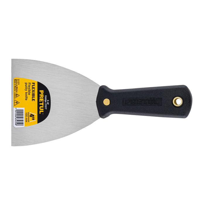 Espátula flexible 4' con mango de plástico, Pretul 21517 E-4F