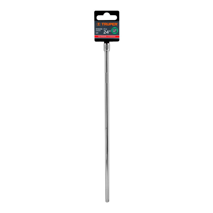 Extensión cuadro 1/2' para matraca, largo 24', Truper 13920 E-5466