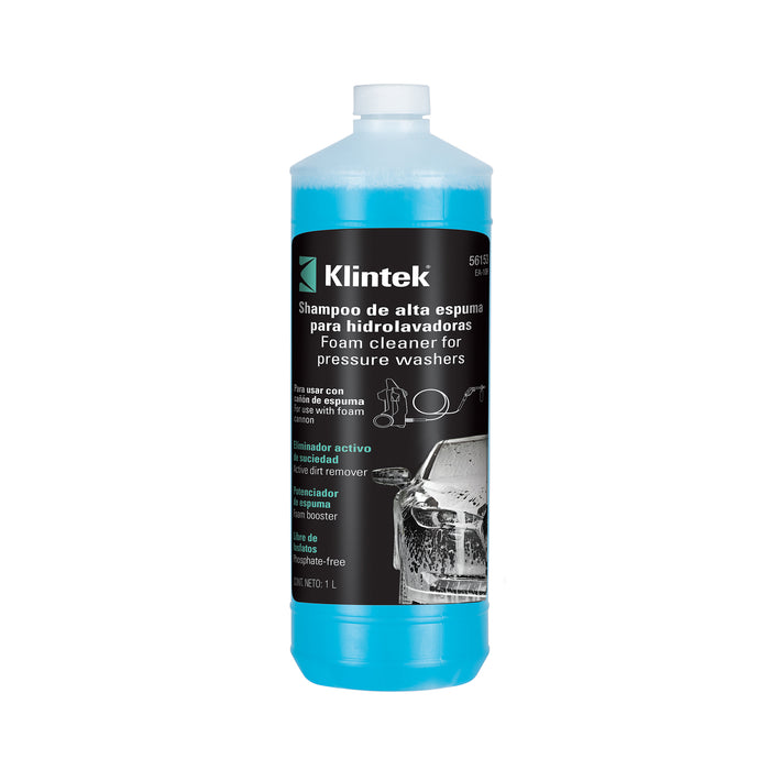 Shampoo alta espuma para hidrolavadora, 1 L, Klintek 56153 EA-10H