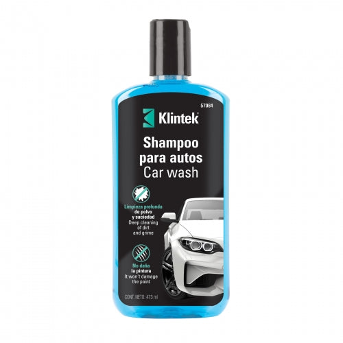 Shampoo para auto, 473 ml, Klintek 57084 EA-10