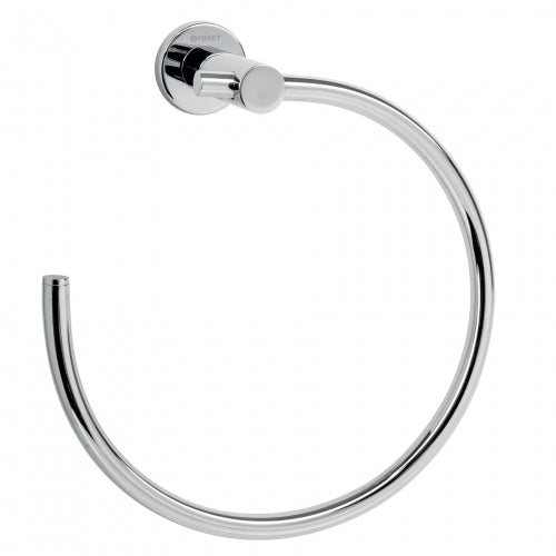 Toallero metálico de argolla acabado cromo, Foset Element 49670 ELA-77