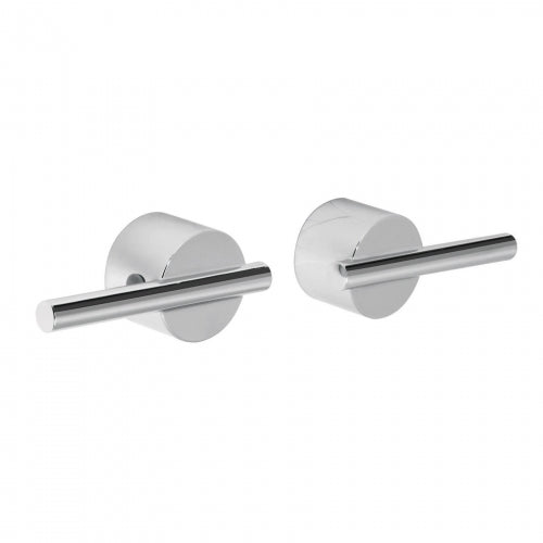 Juego de manerales palanca de pared, lavabo, cromo, Element 45254 ELMM-07