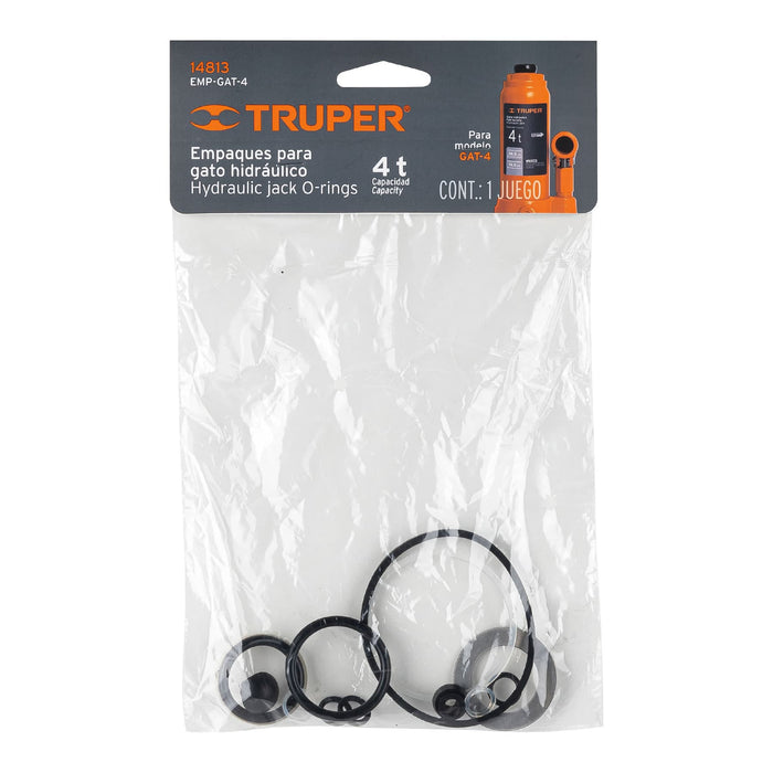 Gato hidráulico de botella de 4 Ton, Truper 14812 GAT-4