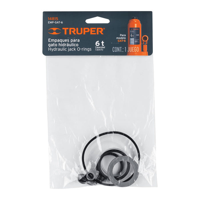 Gato hidráulico de botella de 6 Ton, Truper 14814 GAT-6