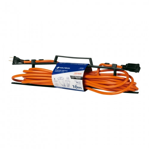 Extensión eléctrica uso rudo 10 m 2x16 AWG para 1 clavija 40190 ER-10X16S