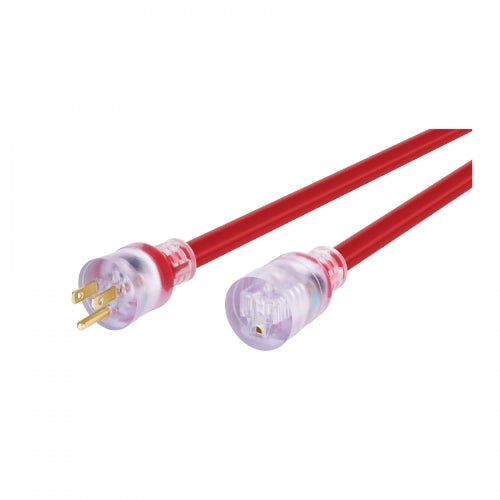 Extensión reforzada aterrizada 20 m 3x12 AWG, Volteck 46556 ERA-20X12