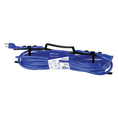 Extensión de uso rudo aterrizada 20 m calibre 16, Volteck 40198 ERA-20X16