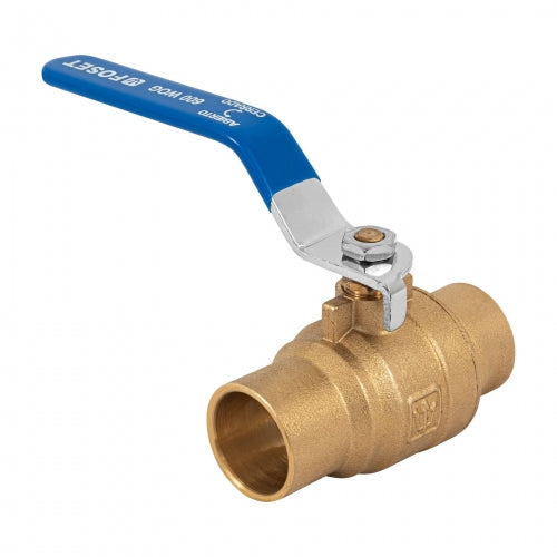 Válvula de esfera, de latón, soldable, 1', alta presión 49483 ESSO-1X