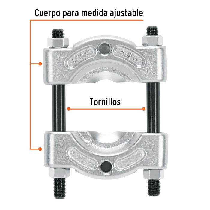 Extractor de baleros de 25 a 62 mm, Truper 14516 EX-B2