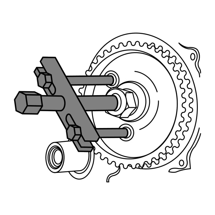 Extractor para engranes y orificios roscados, Truper 14502 EX-OROS